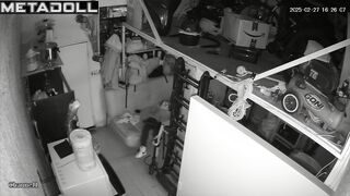 English couple having sex in their bed wildly real spy cam
