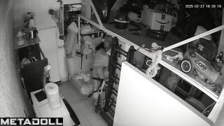 English couple having sex in their bed wildly real spy cam