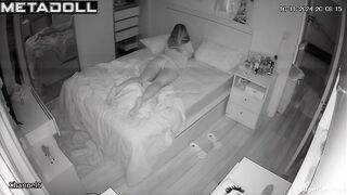 American college girl watches wild porn