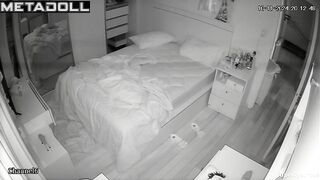 American college girl watches wild porn