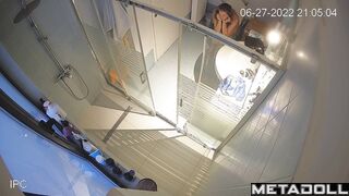 German mom gets fucked in the shower