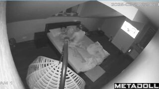 Fat Australian brunette step-mom sex in the bedroom hidden camera