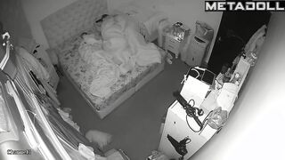 Turkish married coiple having sex wildly in their bed recording