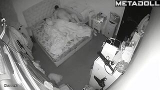 Turkish married coiple having sex wildly in their bed recording