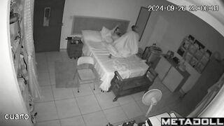 Old Polish brunette mom pleases her husband