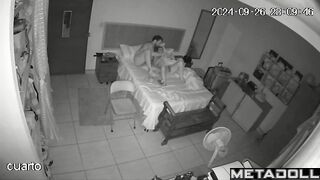 Old Polish brunette mom pleases her husband