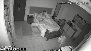 Old Polish brunette mom pleases her husband
