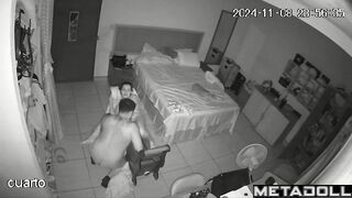 Naked German brunette step-mom fucked by her husband's boss for promotion hidden camera