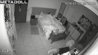 Naked German brunette step-mom fucked by her husband's boss for promotion hidden camera
