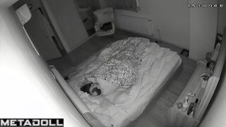 Big ass Italian brunette woman forces her husband to cum spy cam