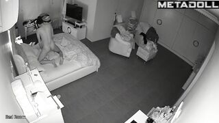 My parents fuck in their daughter’s room hidden IP camera