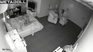 Big ass Ukrainian brunette mom fucks her husband in her daughter’s room real spy cam