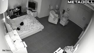 Big ass Ukrainian brunette mom fucks her husband in her daughter’s room real spy cam