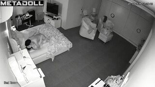 Big ass Ukrainian brunette mom fucks her husband in her daughter’s room real spy cam