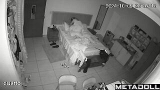 Slut Finnish brunette MILF gives her husband a sloppy blowjob real spy cam