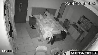 Slut Finnish brunette MILF gives her husband a sloppy blowjob real spy cam