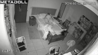 Amazing ass English brunette MILF gets fucked in her sleep hidden cam