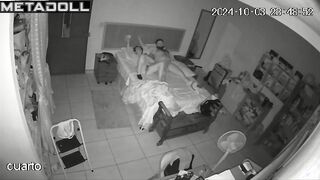Amazing ass English brunette MILF gets fucked in her sleep hidden cam