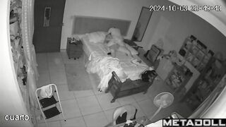 Amazing ass English brunette MILF gets fucked in her sleep hidden cam