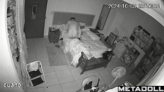 Amazing ass English brunette MILF gets fucked in her sleep hidden cam