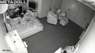 Amazing mature couple fuck in the living room hidden camera