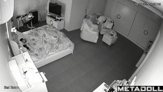 Amazing mature couple fuck in the living room hidden camera