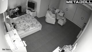 Amazing mature couple fuck in the living room hidden camera