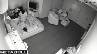 Amazing mature couple fuck in the living room hidden camera