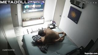 Petite Latina woman is penetrated hard
