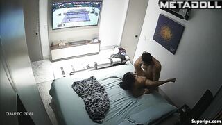 Petite Latina woman is penetrated hard