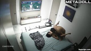 Petite Latina woman is penetrated hard