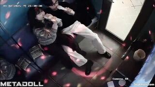 Chubby Korean girl at karaoke