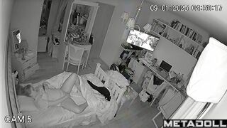 Innocent English blonde mom masturbates while watching tickling porn