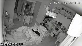 Innocent English blonde mom masturbates while watching tickling porn