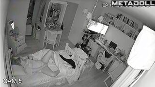 Innocent English blonde mom masturbates while watching tickling porn
