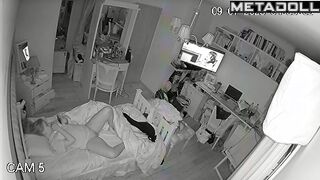 Innocent English blonde mom masturbates while watching tickling porn