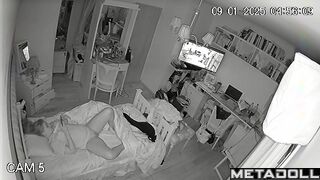 Innocent English blonde mom masturbates while watching tickling porn