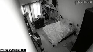 Naughty naked Swedish brunette student girl is fucked to orgasm live HD