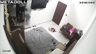 Amazing ass Russian brunette wife fucks her boyfriend spy cam record