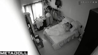 Horny Belgian brunette step-mom gets an anal sex real spy cam
