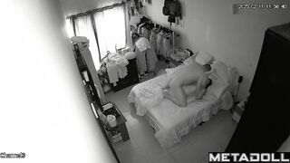 Horny Belgian brunette step-mom gets an anal sex real spy cam