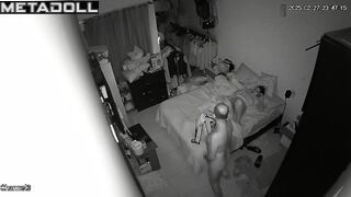 Fat Romanian brunette wife gets fucked in her sleep recording
