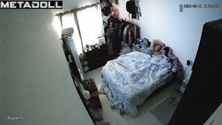 My girlfriend's amazing parents having sex in the living room spy cam