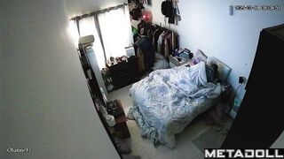 My girlfriend's amazing parents having sex in the living room spy cam