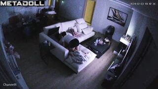 Real Belgian new couple fuck wildly in their bed spy cam