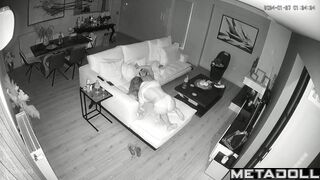 Single Portuguese blonde mature wife fucks her virgin son hidden IP camera