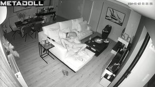 Single Portuguese blonde mature wife fucks her virgin son hidden IP camera