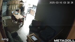 Sweet British brunette mom sucks old cock and got cum
