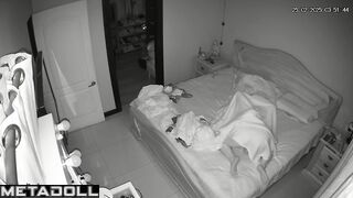 Dutch couple fuck in the bedroom recording