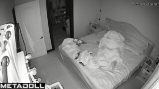 Dutch couple fuck in the bedroom recording